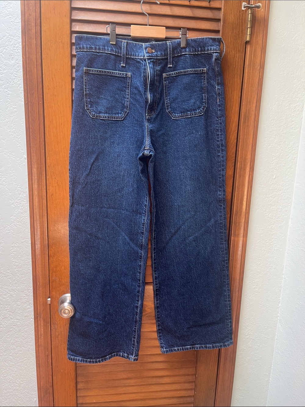 J. Crew Full Length Slim Wide Leg size 30